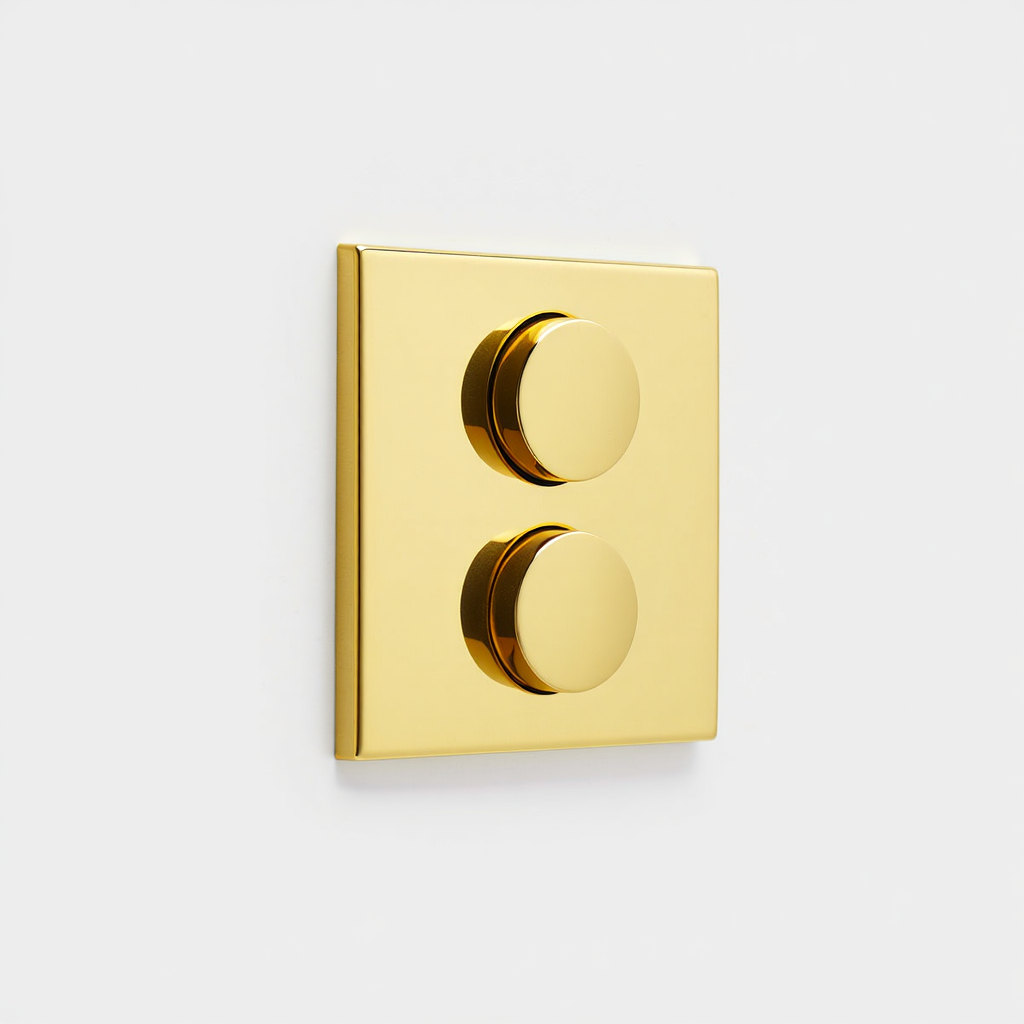 Atelier Dimmer Plate, Double