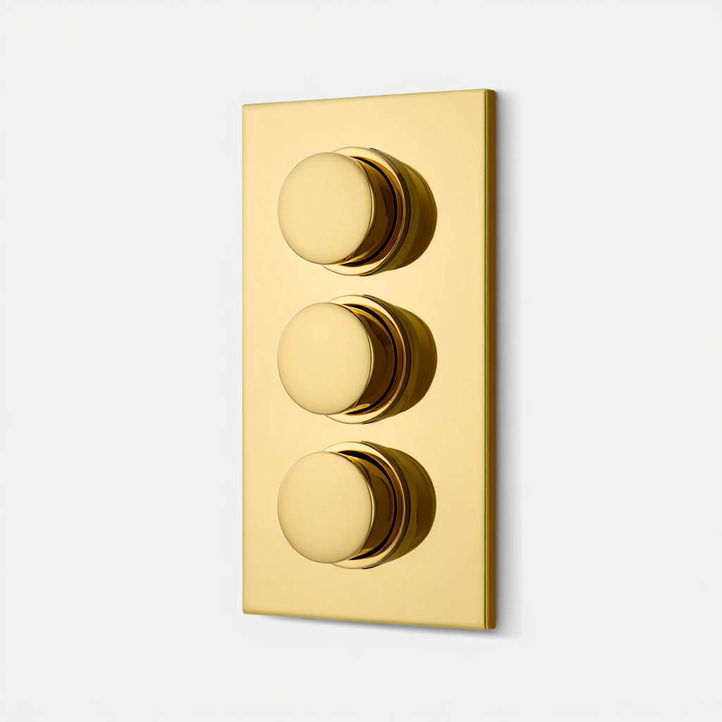 Atelier Dimmer Plate, Triple