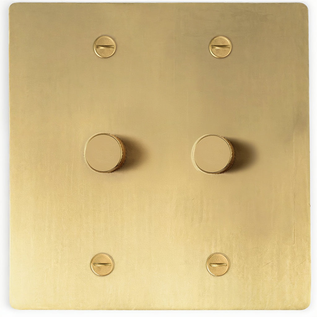 Atelier Dimmer Plate, Double