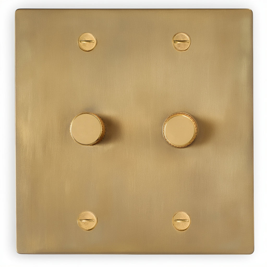 Atelier Dimmer Plate, Double