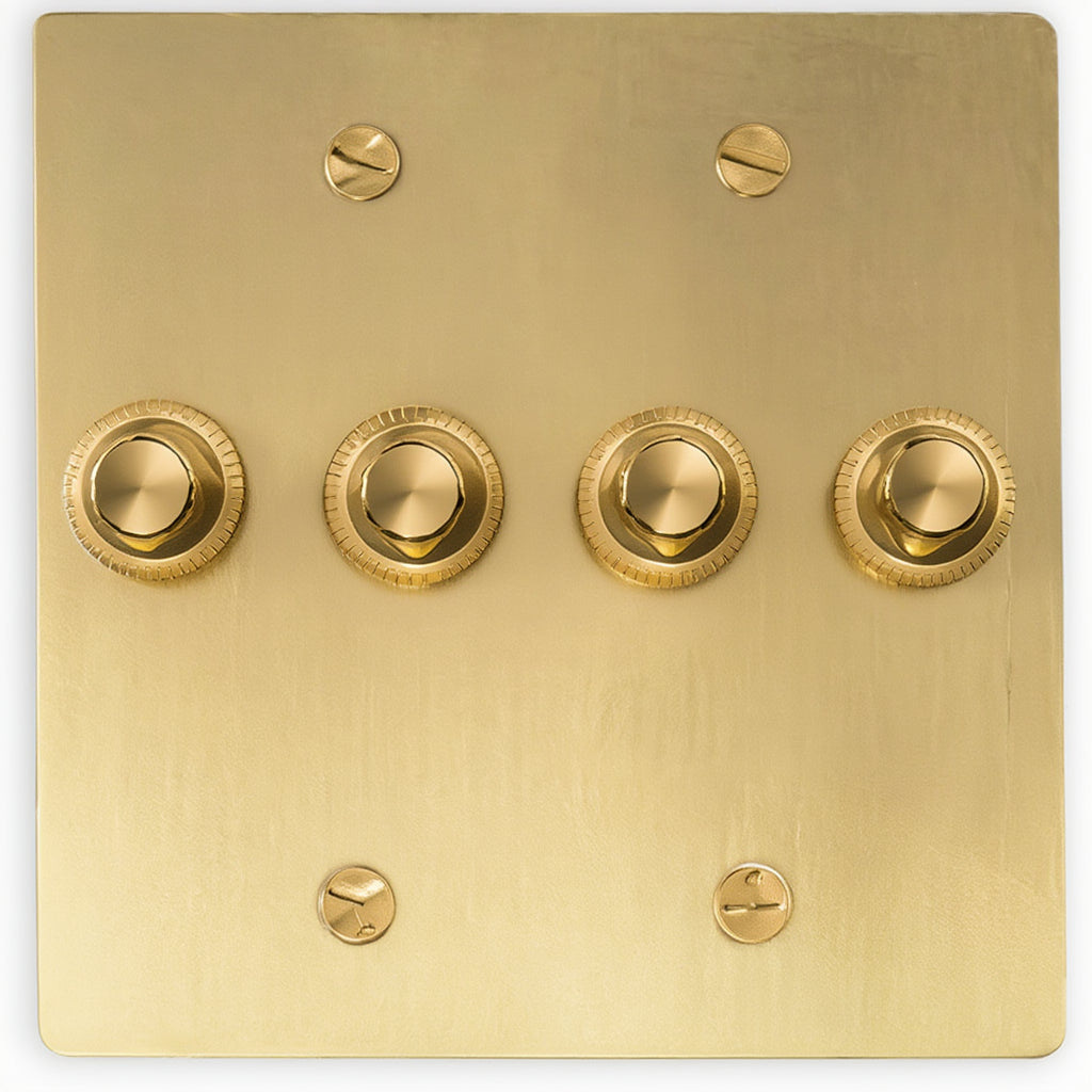 Atelier Dimmer Plate, Quad