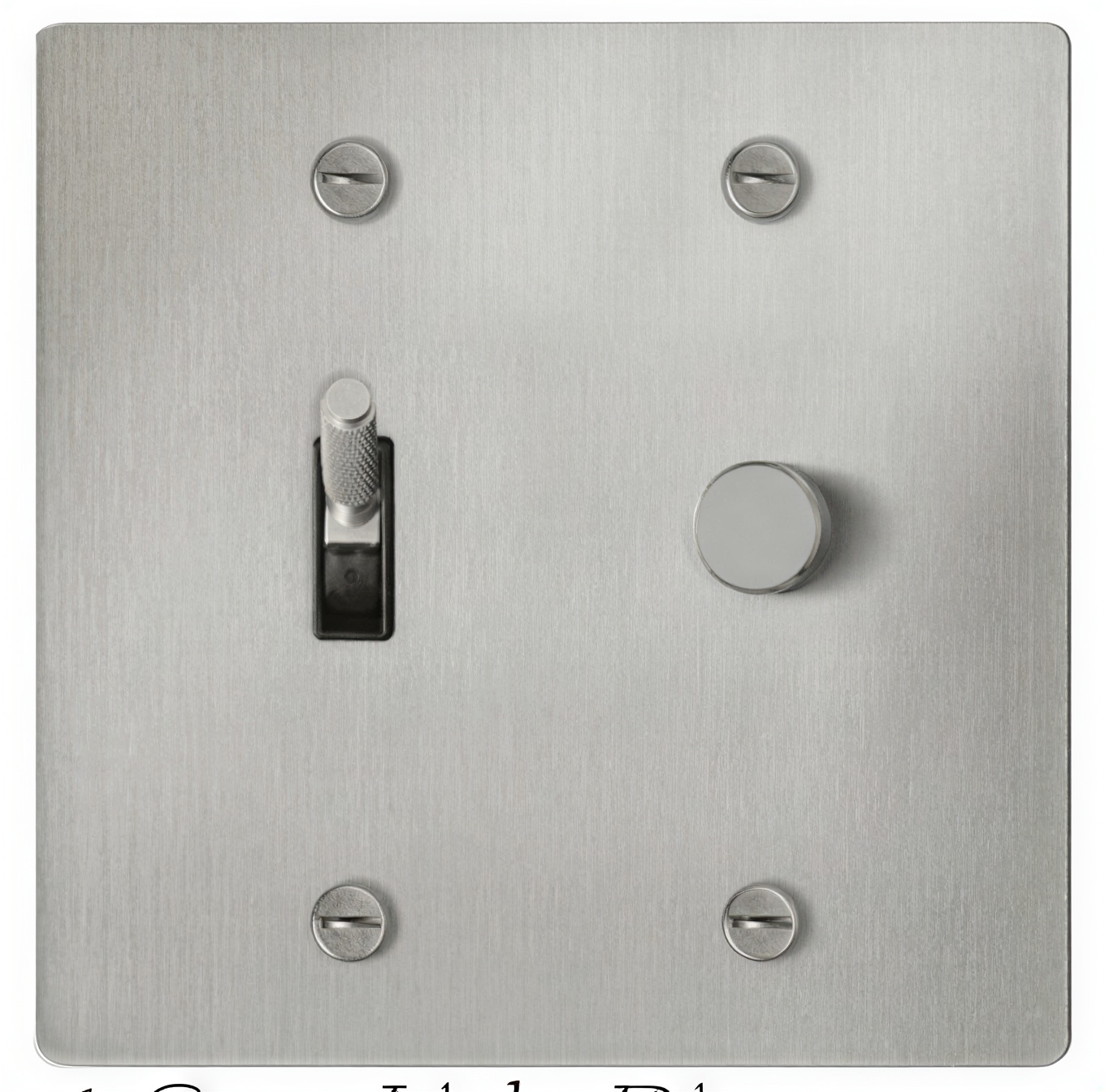 Dimmer & Switch | Knurled | Architectural Plate