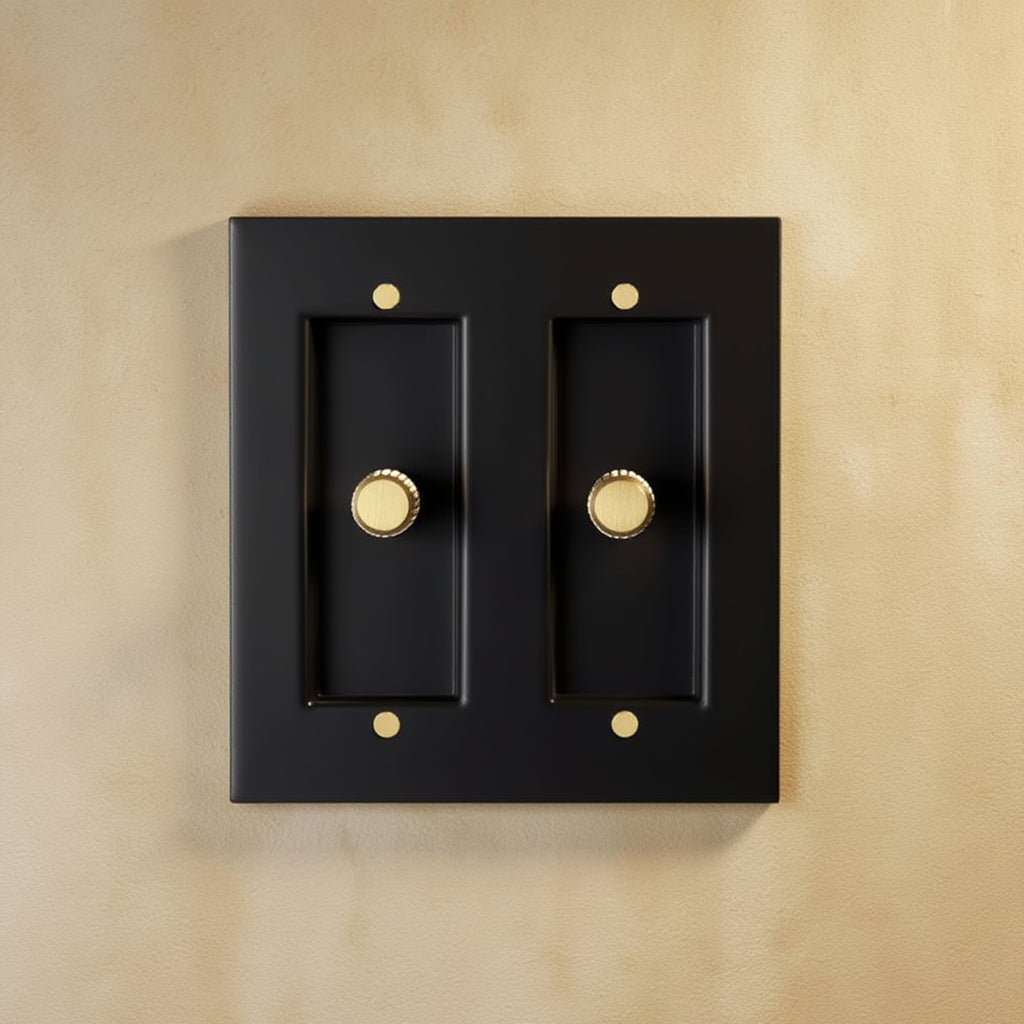 Atelier Dimmer Plate, Double