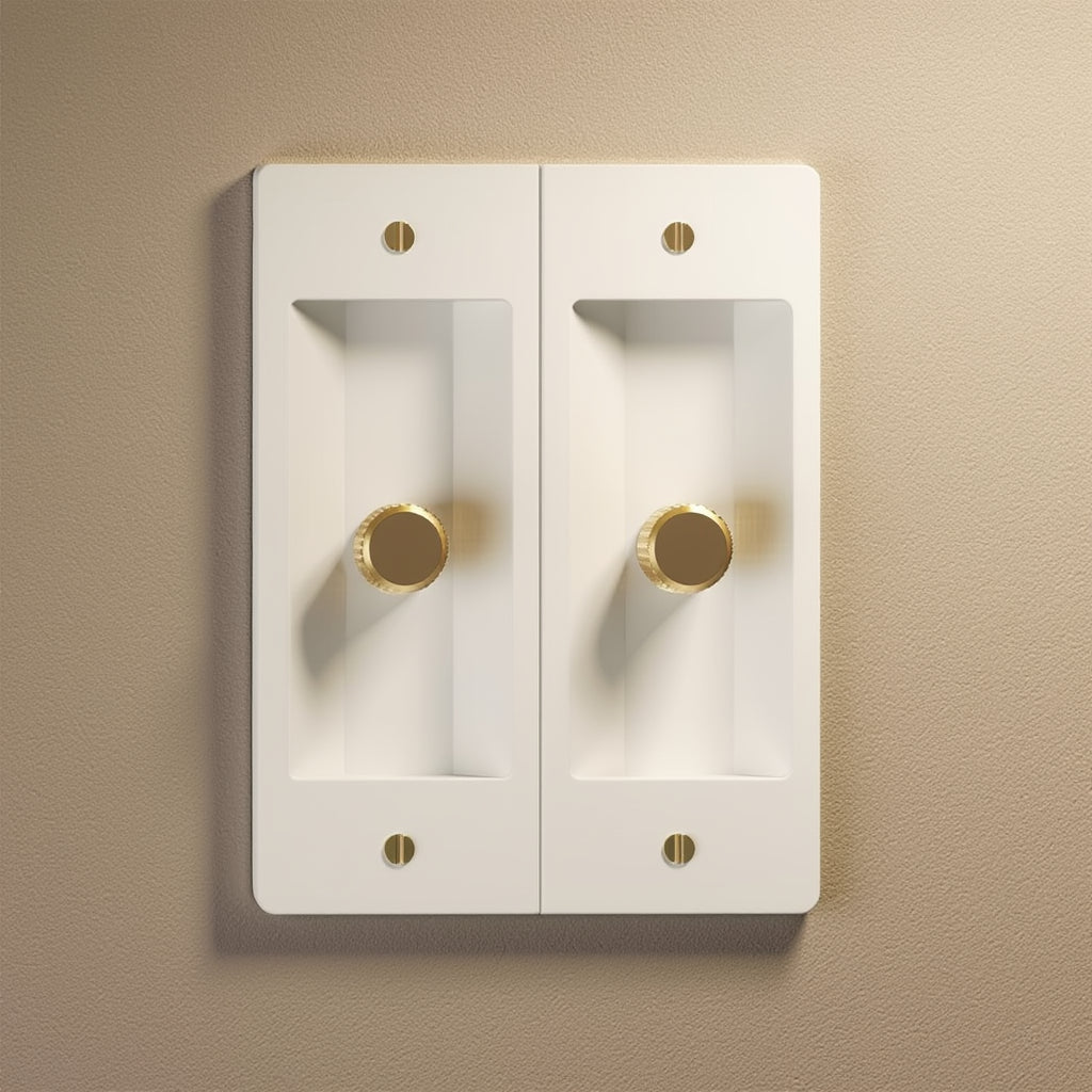 Atelier Dimmer Plate, Double