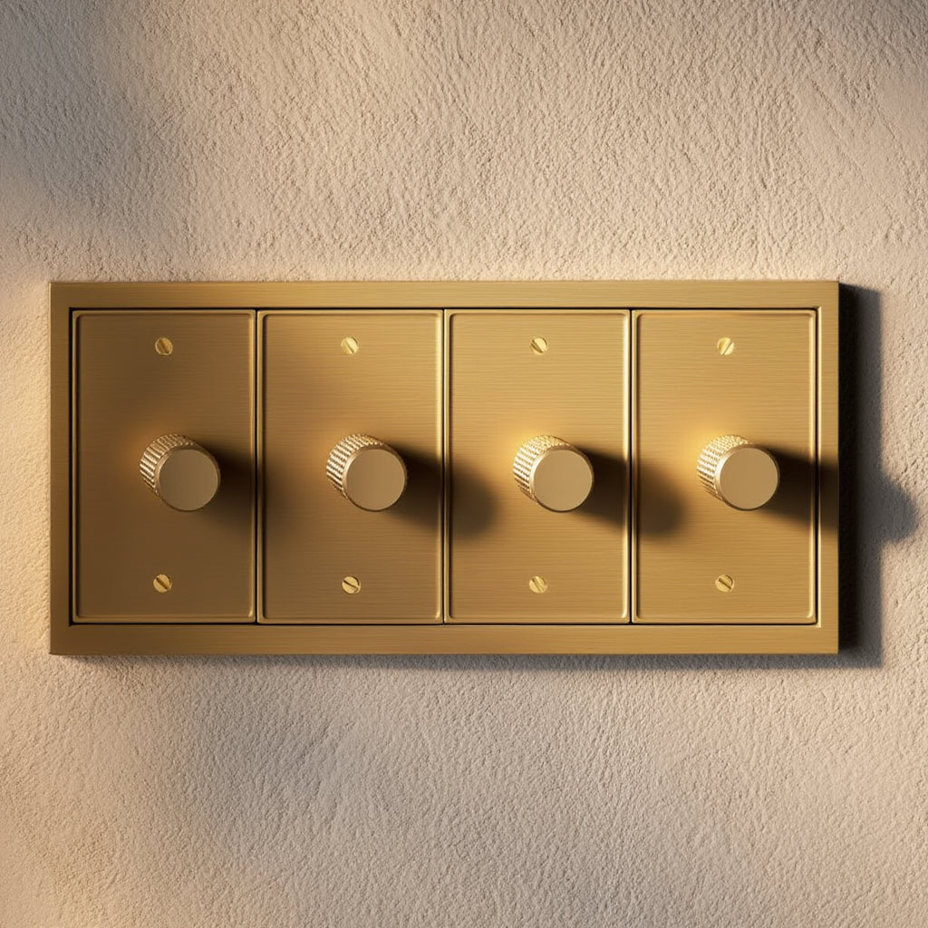 Atelier Dimmer Plate, Quad
