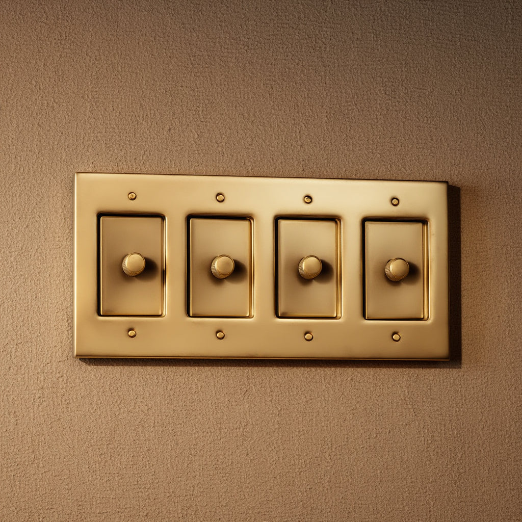 Atelier Dimmer Plate, Quad