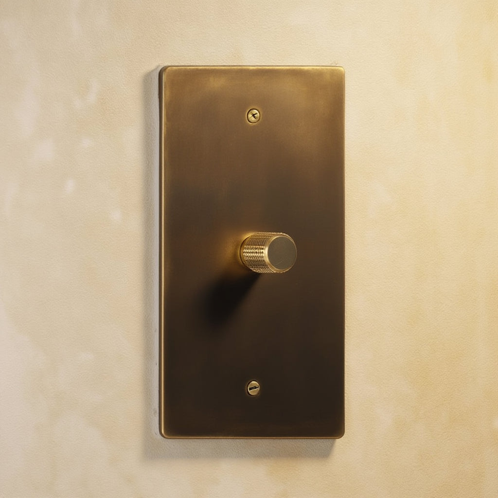 Atelier Dimmer Plate, Single