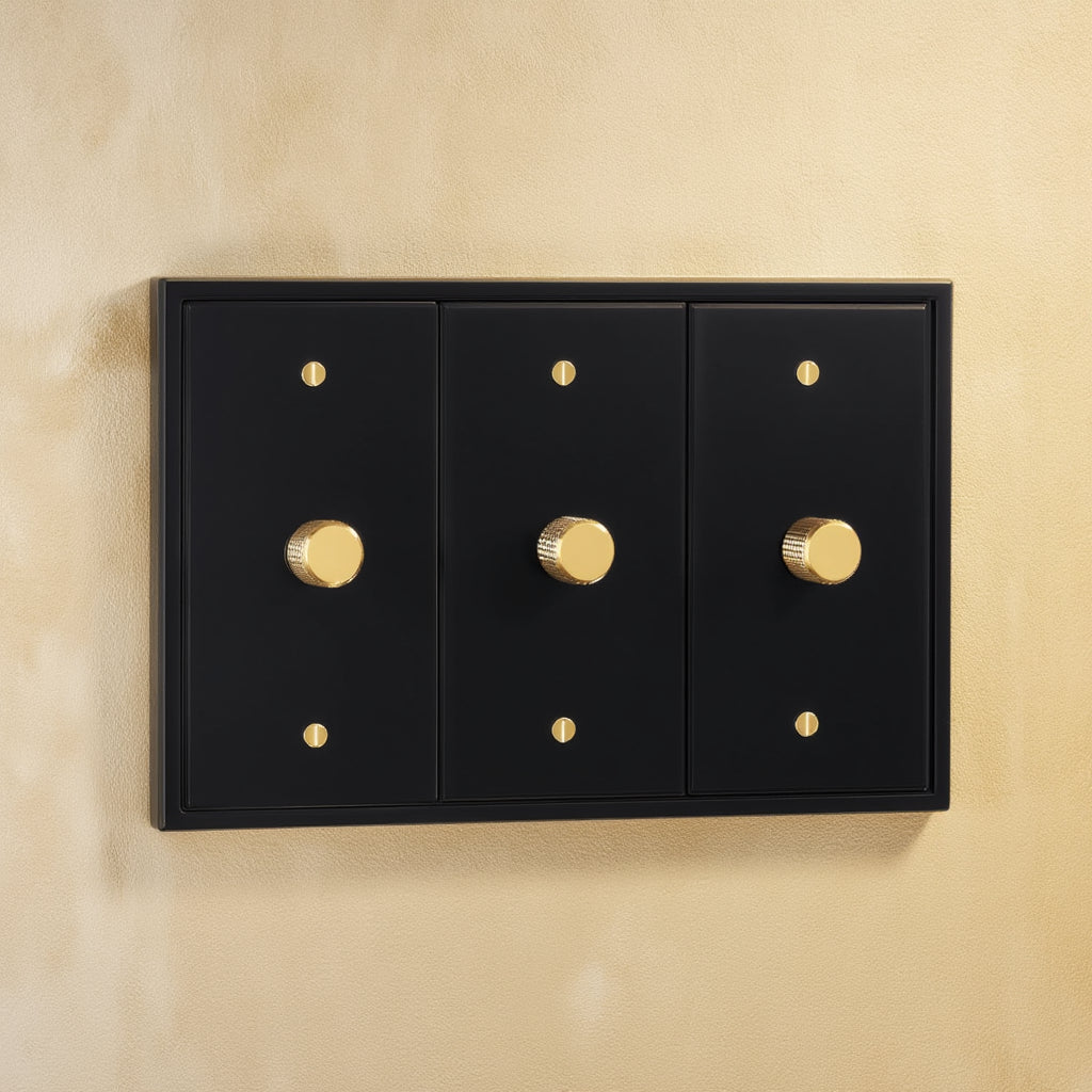 Atelier Dimmer Plate, Triple