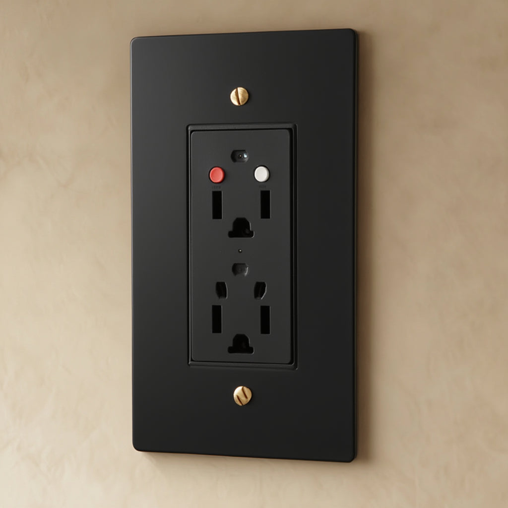 Atelier GFCI Socket Plate, Single