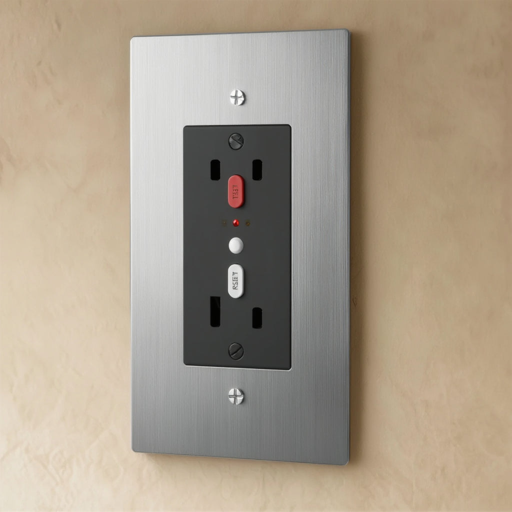Atelier GFCI Socket Plate, Single