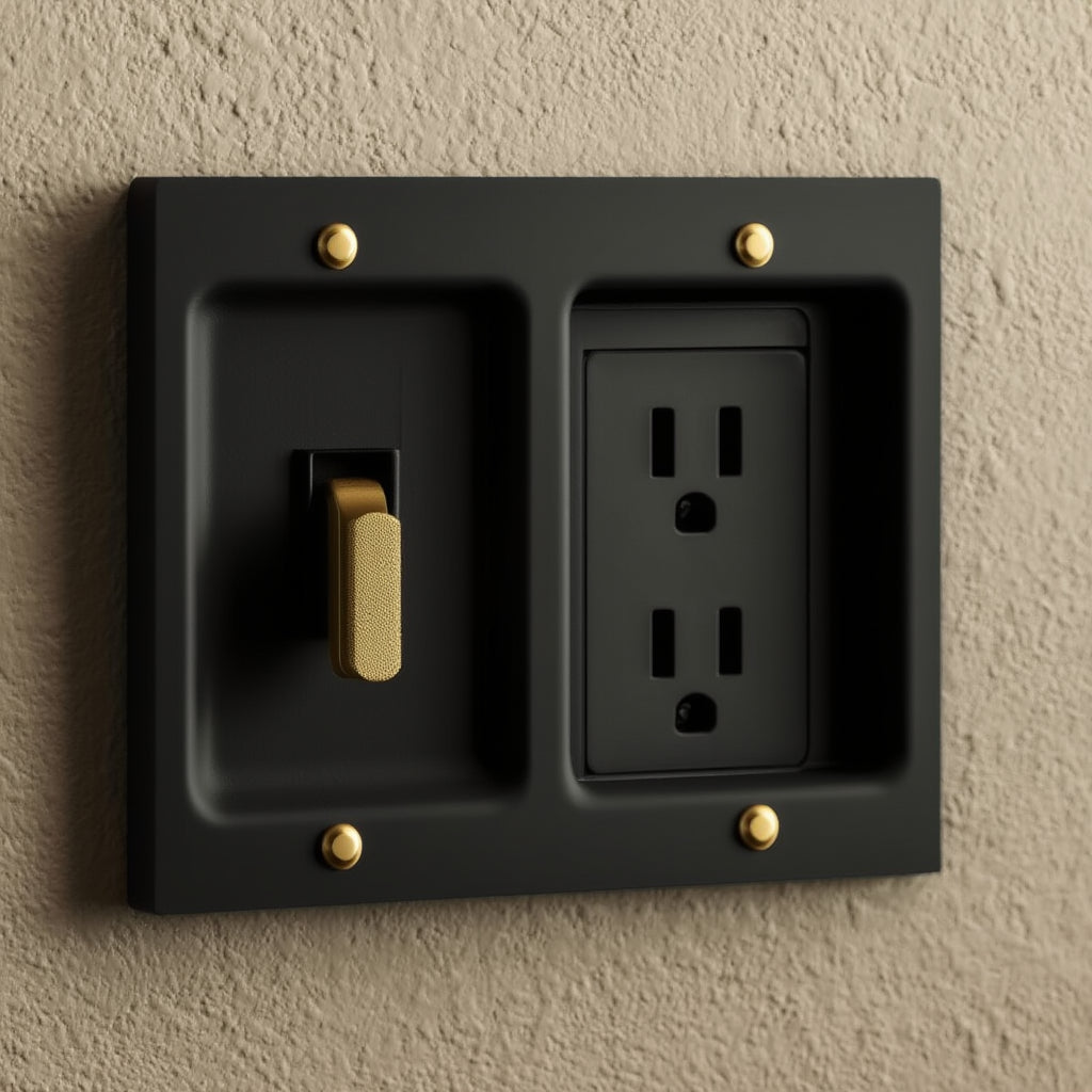 Atelier Toggle & Outlet Plate