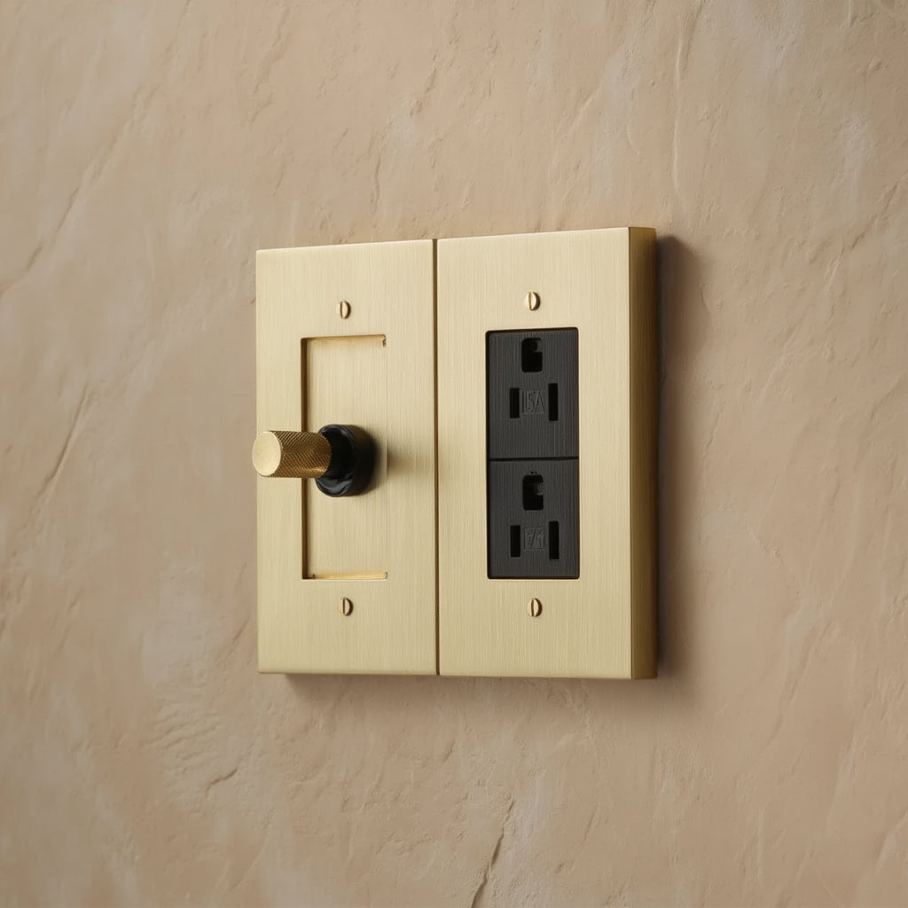 Atelier Toggle & Outlet Plate