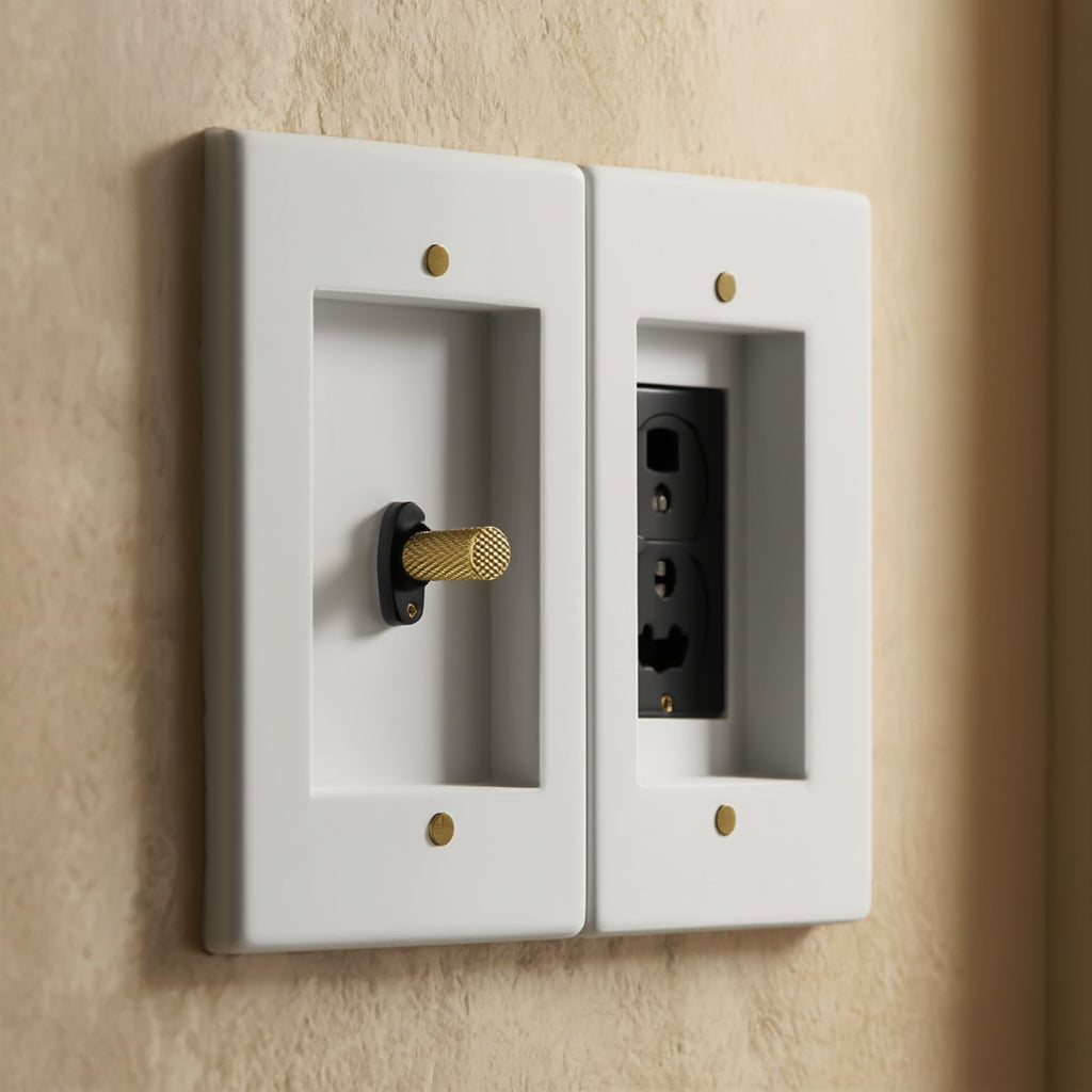 Atelier Toggle & Outlet Plate