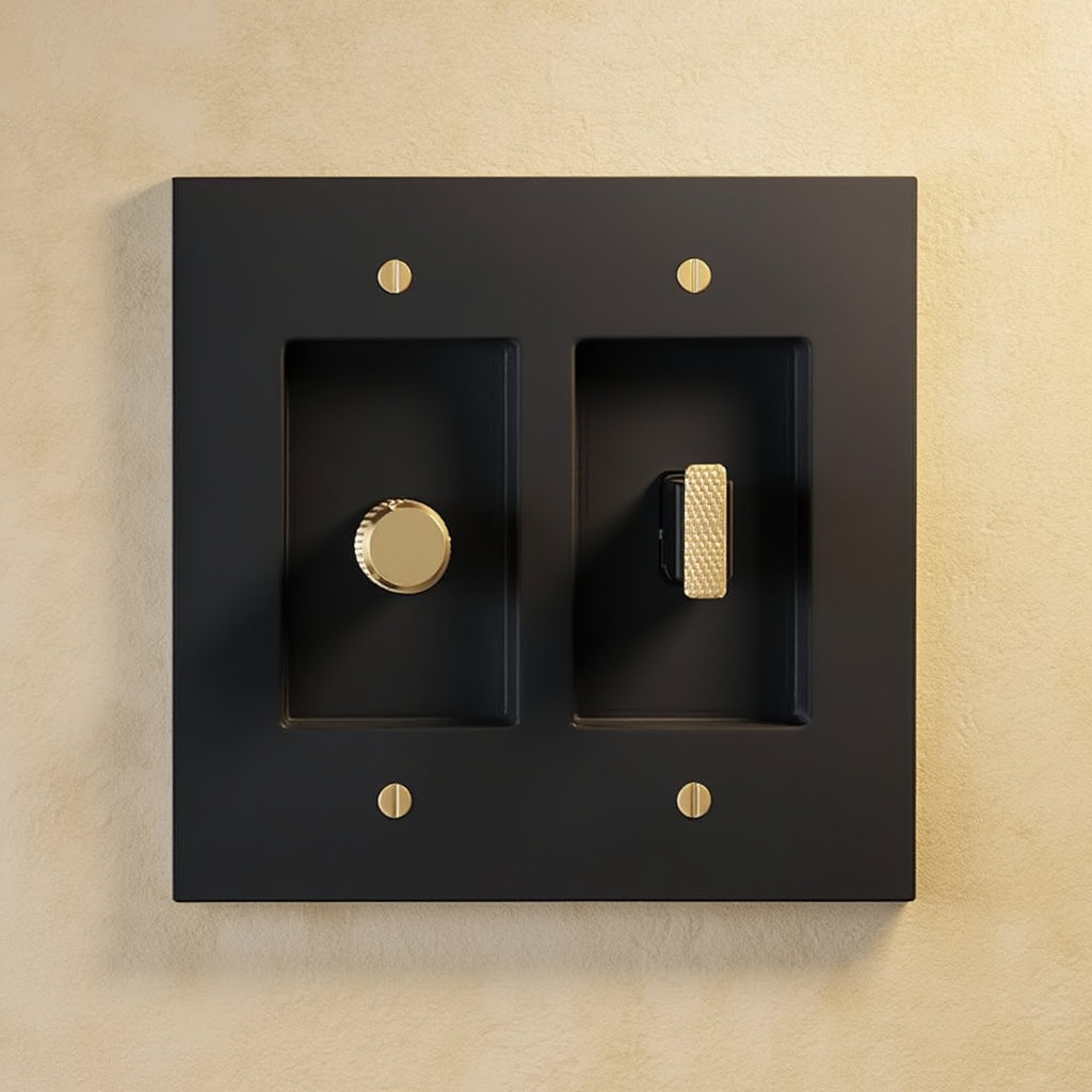 Dimmer & Switch | Knurled | Architectural Plate
