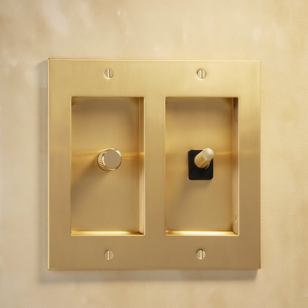 Dimmer & Switch | Knurled | Architectural Plate