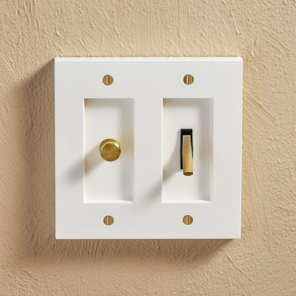 Dimmer & Switch | Knurled | Architectural Plate